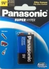 Bateria Panasonic 9V 