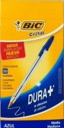 Caneta Bic Cristal Azul 