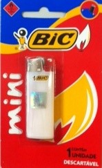 Isqueiro Bic Mini - Blister 