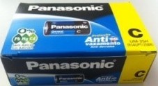 Pilha Panasonic C  Média Comum C/24 Unidades