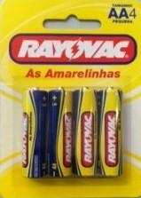  Pilha Rayovac SM AA Pequena