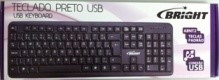 Teclado USB Preto 